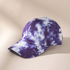 Tie Dye Couple Baseball Cap Men's Personality Cap