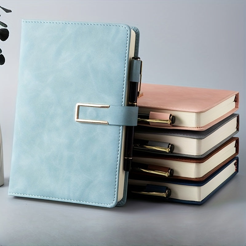 Magnetic Suction Notebook U-Shaped Buckle Creative Diary Notepad
