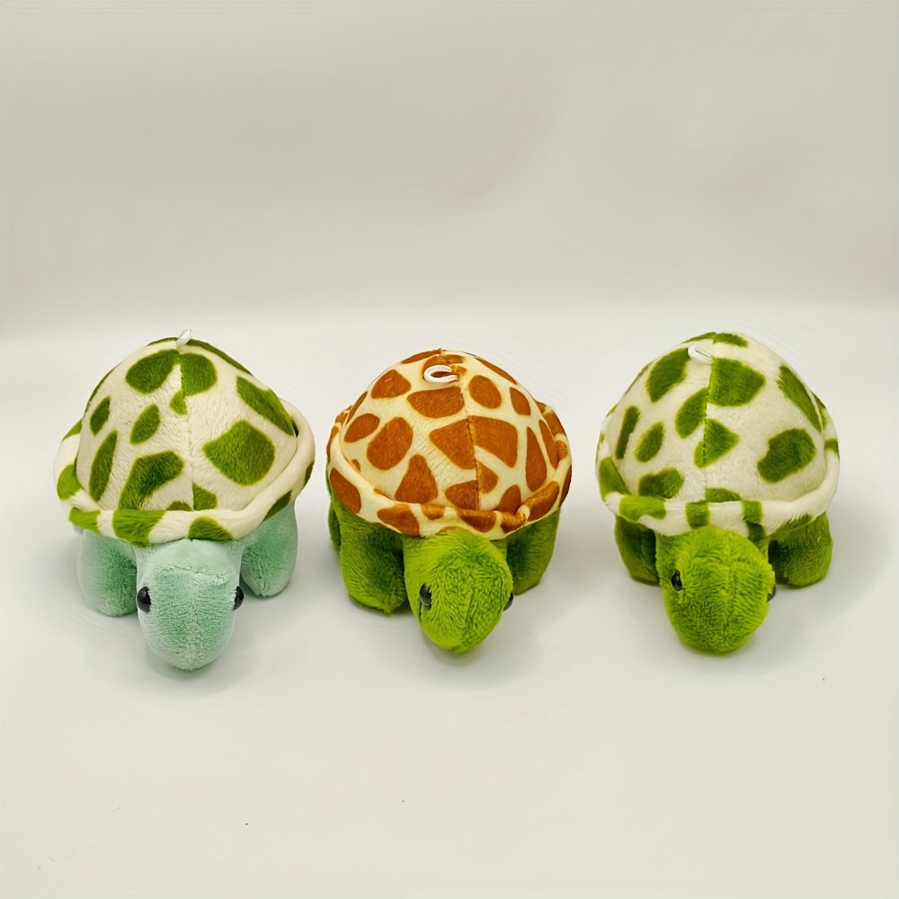 Sea Turtle Doll with Expressive Eyes & Fluffy Shell Soft Stuffed Animal