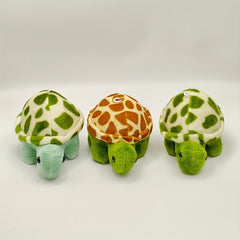 Sea Turtle Doll with Expressive Eyes & Fluffy Shell Soft Stuffed Animal
