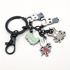 Hollow Knight Alloy Doll Keychain Bag Car Pendant