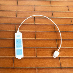 Realistic Pink Power Strip for OB11 Dollhouse Decoration