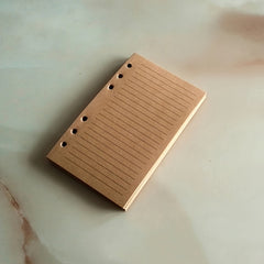 80-Sheet 6-Hole Loose Leaf Paper, 10.5 x 8.5 Inches
