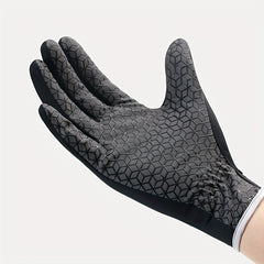 Sunproof Thin Ice Silk Full Finger Gloves for Outdoor Activities