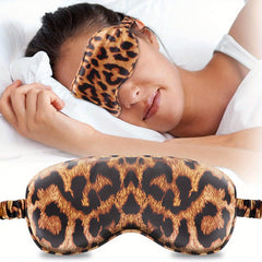 Blackout Soft Sleep Eye Mask Adjustable Breathable Blindfold For Travel