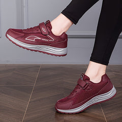 Women's Mesh Sports Shoes Breathable Low Top Running Sneakers