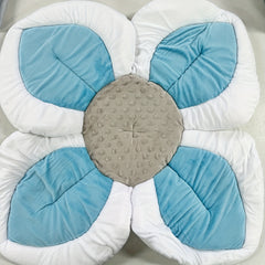 Cartoon Flower Bath Mat for Babies Bathing Pouch Seat Cushion