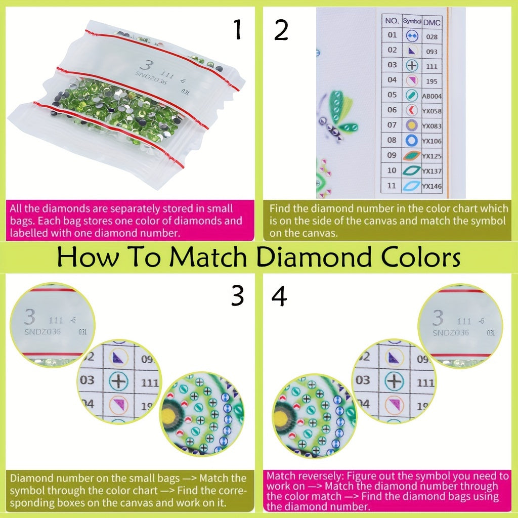 8pcs Pet Elf Diamond Painting Kit for Adults Beginners DIY Gift