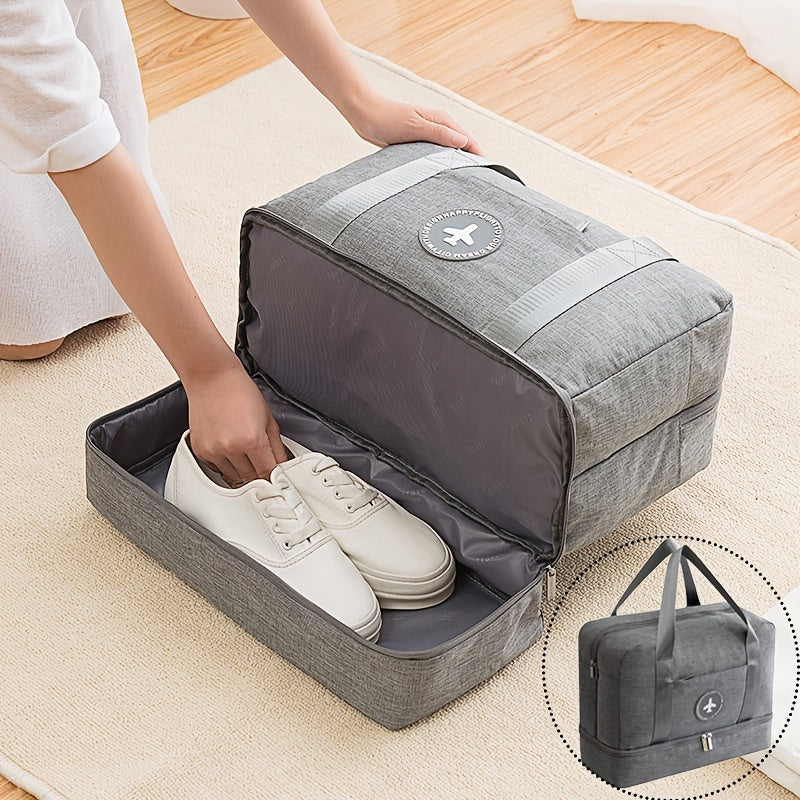 Travel Portable Storage Zipper Bag Lightweight Luggage Handbag