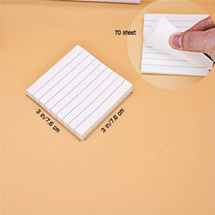 10 Pastel Lined Sticky Note Pads for Home Office School