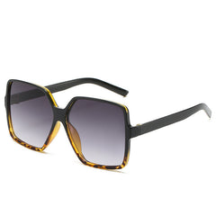 Oversized Square Womens Gradient Sunglasses UV400