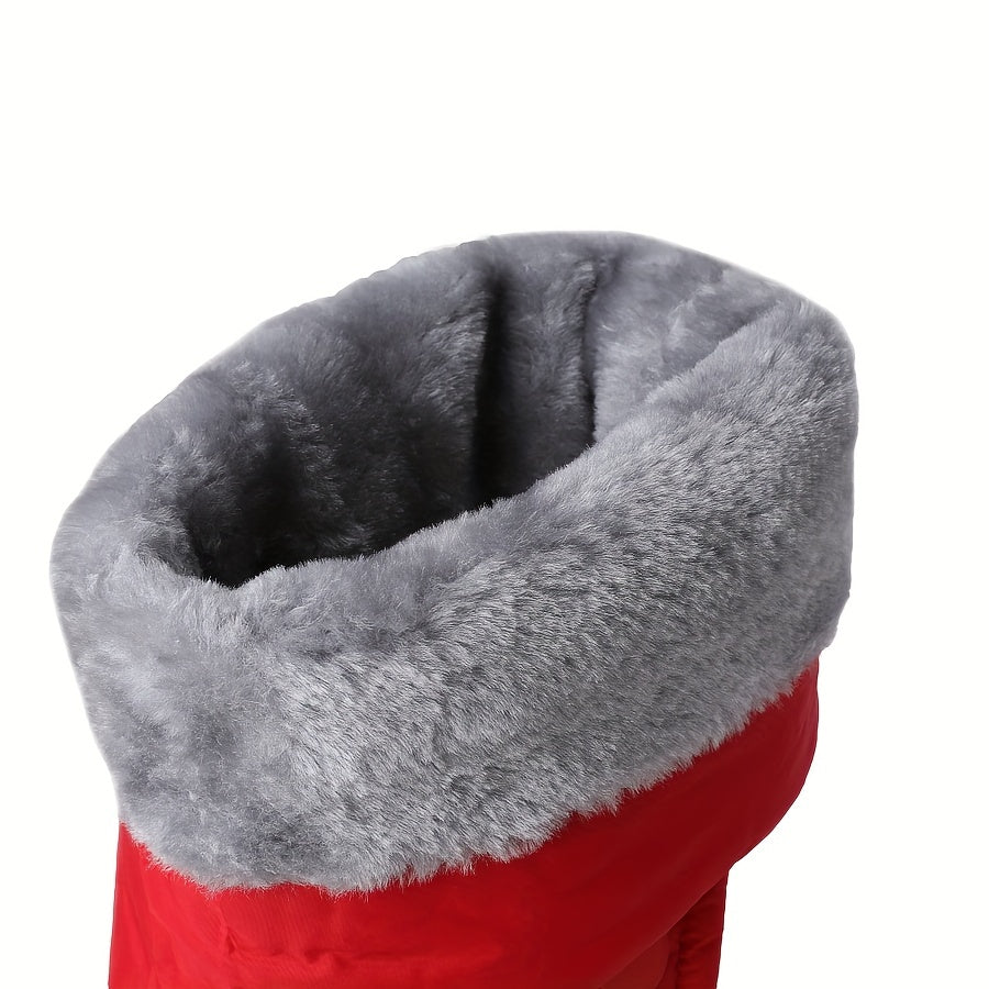 Women's Waterproof Snow Boots High Top Warm Boots