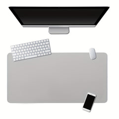 Thick Waterproof Mouse Pad Double-sided PU Leather Desk Pad