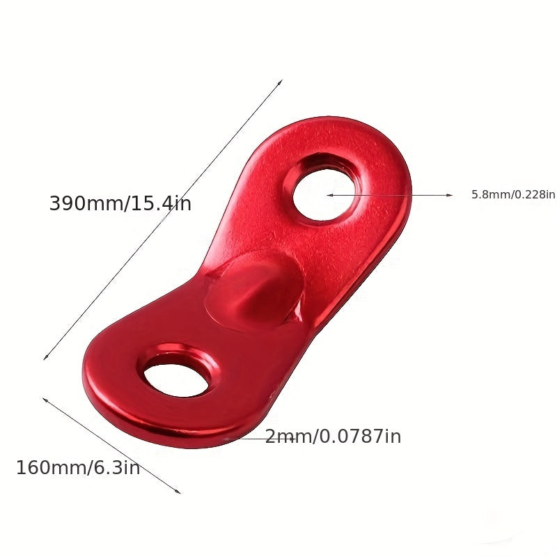 10pcs Camping Tent Wind Rope Fixing Buckles Aluminum Alloy Adjuster