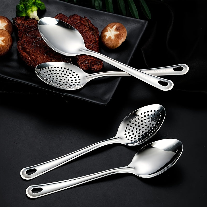 Stainless Steel Soup Spoon for Easy Serving and Dining