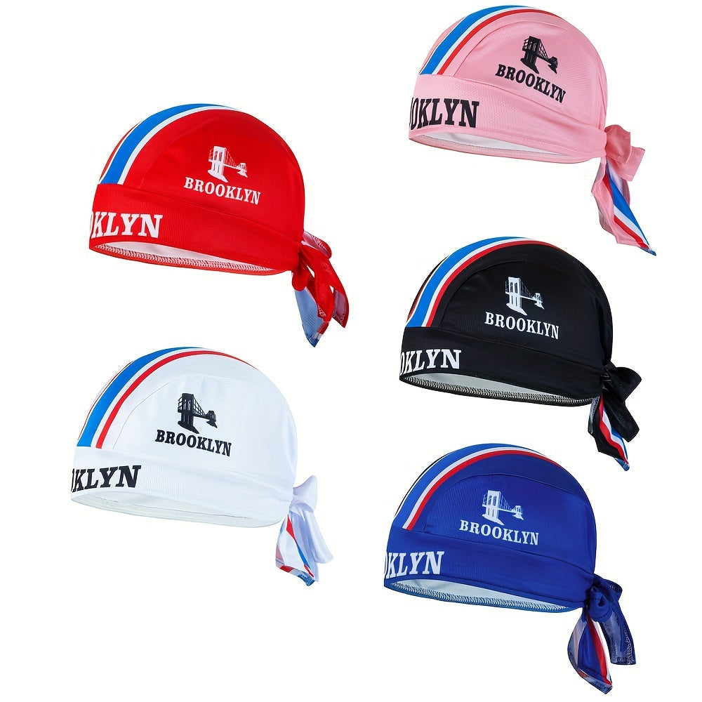 Unisex Cycling Headscarf Sports Pirate Hat Breathable Bike Headdress