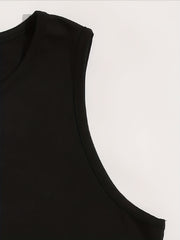 Dinosaur Print Crop Tank Top for Women