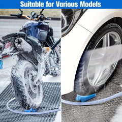 Car Washing Tire Hose Roller Prevents Hose Stuck Under Tires