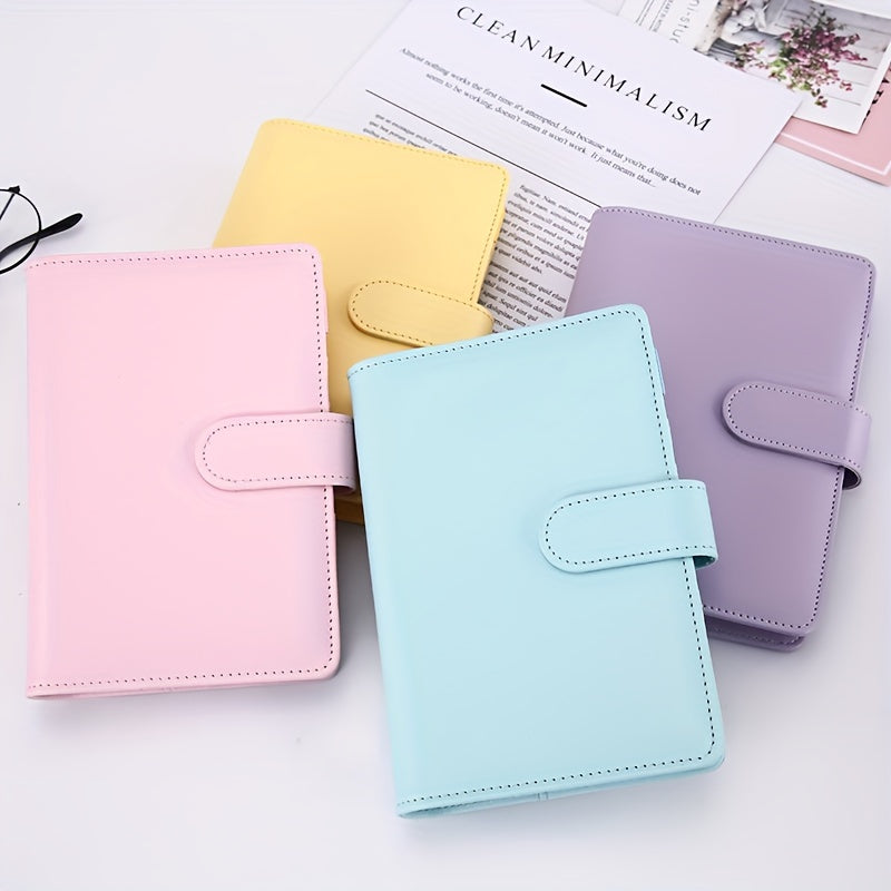Macaroon A6 PU Leather Gift 4 in 1 Binder Notebook Cover