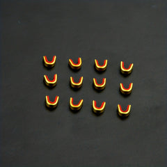 10pcs Bow String Brass Nock Points Archery Accessory