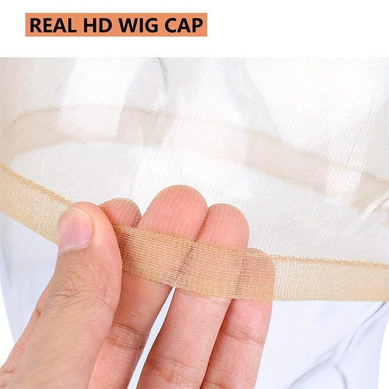 10pcs Ultra Thin Invisible Wig Caps for Lace Front Wigs & Accessories