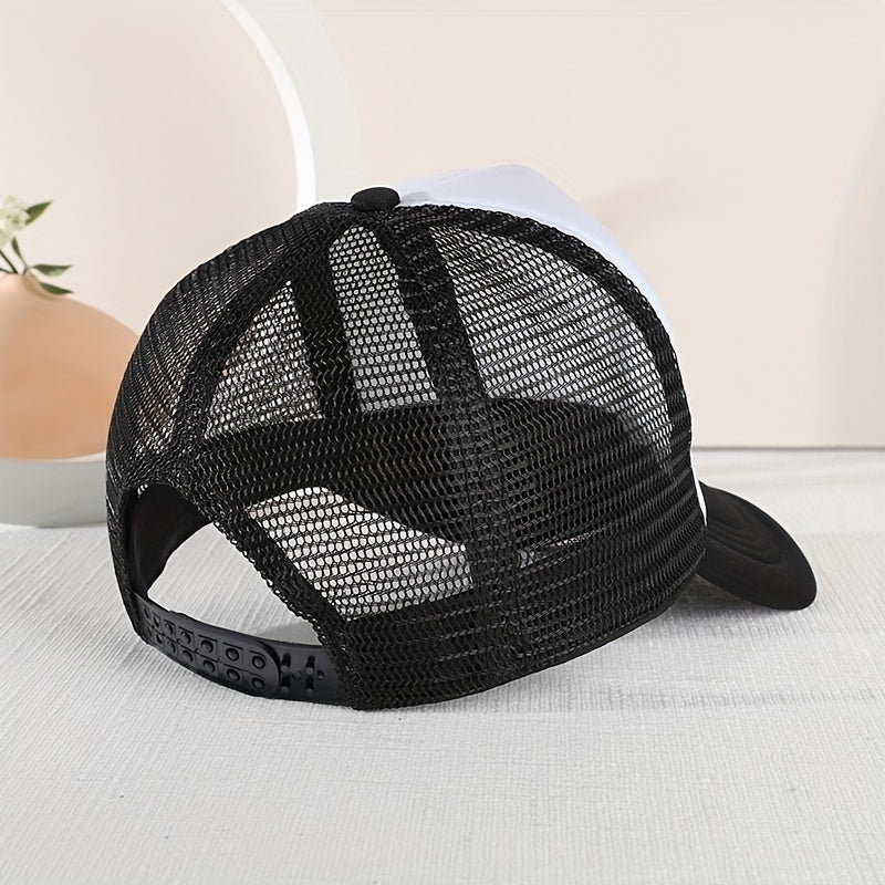 Kids Mesh Ghost Baseball Cap Sunshade Cap For Boys