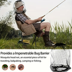 Outdoor Fishing Hat with Mosquito, Sun, and Bee Protection