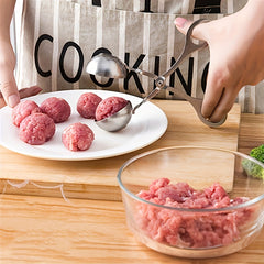 Stainless Steel Non-stick Meatball Maker Tongs Cake Pop Meatball Maker Ice Tongs