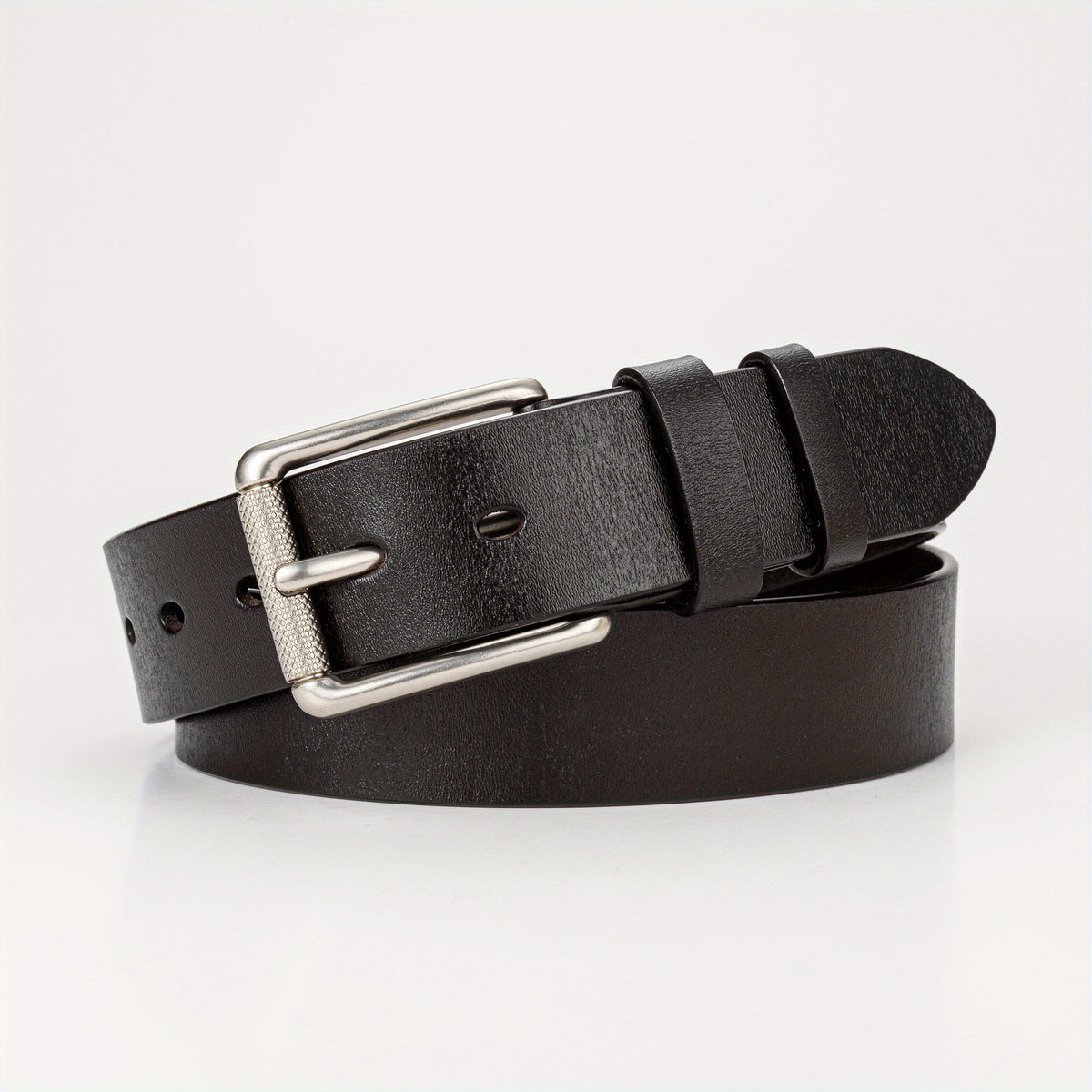 Men's Retro Two Layer Cowhide Leather Belt