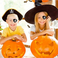 10pcs Pirate Eye Mask Set for Halloween Christmas Costume Party