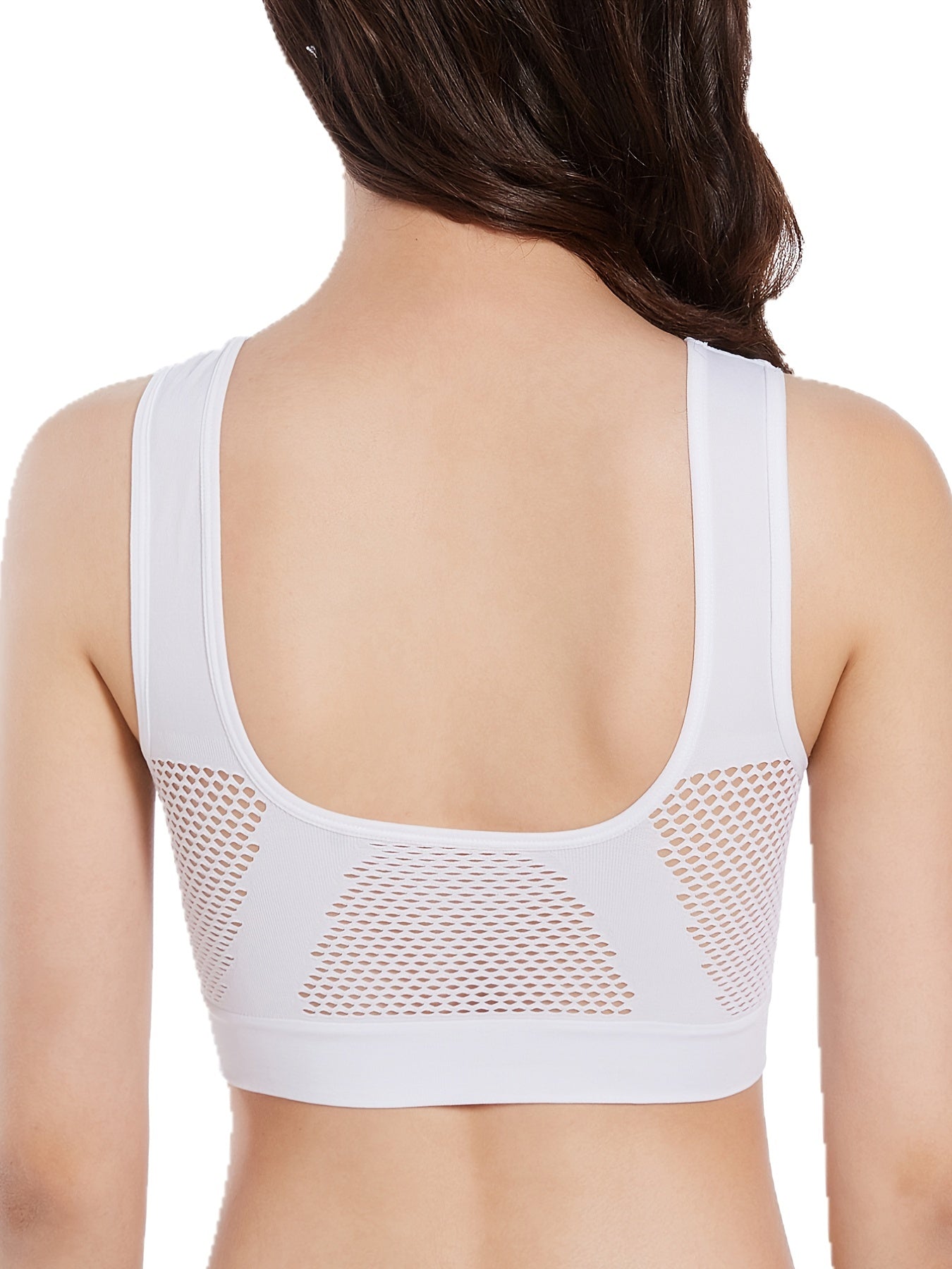 3pcs Wireless Sports Bras Comfortable & Breathable Workout Tank Bra