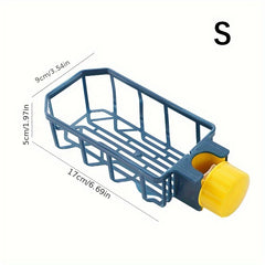 Sink Storage Rack for Cleaning Cloth Dishcloth Detergent Kitchen Drainage