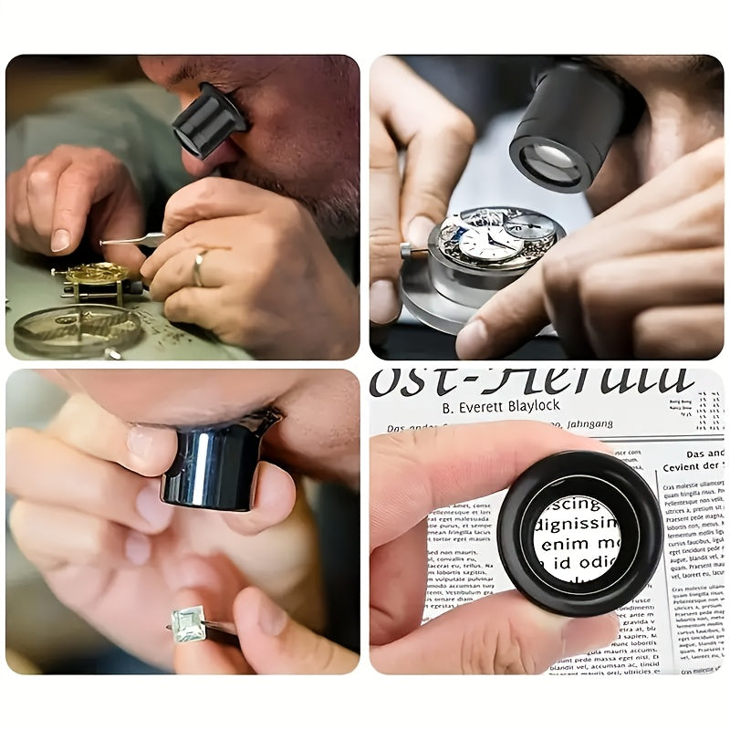 94PD Jewelers Eye Loupe Loop Magnifier Monocular Magnifying Glass