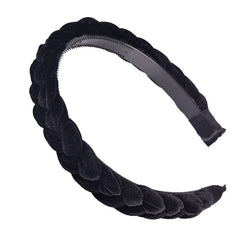 Velvet Braided Headband Hair Accessories for Women Girls