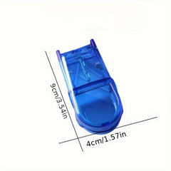 Health Management Pill Cutter with Compartment