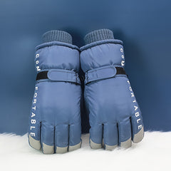 Men's Winter Touch Screen Ski Gloves Thick Warm Windproof & Waterproof