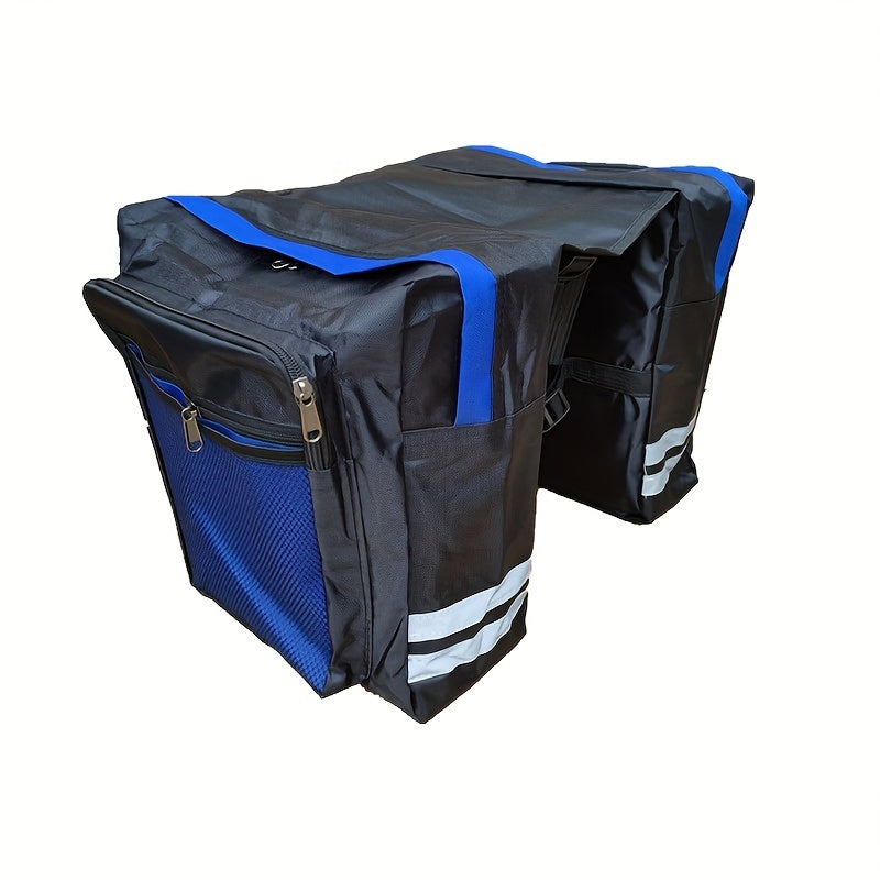 Rear Rack Bag Mountain Bike Double Pack Saddle Bag
