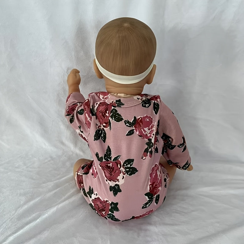 Realistic 18" Reborn Doll Soft Vinyl Body for Halloween, Christmas, Birthday
