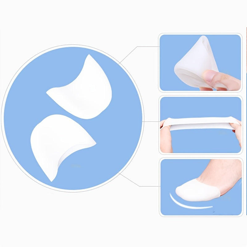 2pcs Anti-wear Toe Protectors with Breathable Hole