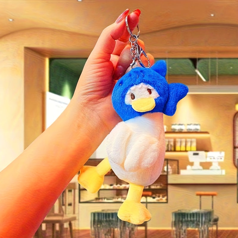 Yellow Duck Plush Keychain & Charm Soft Stuffed Animal