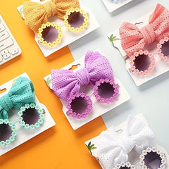 Beach Baby Girl Gift Set: Hair Band & Sunglasses