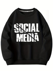 Boys' Outdoor Graphic Sweatshirt - Stylish, Stretchy, Breathable