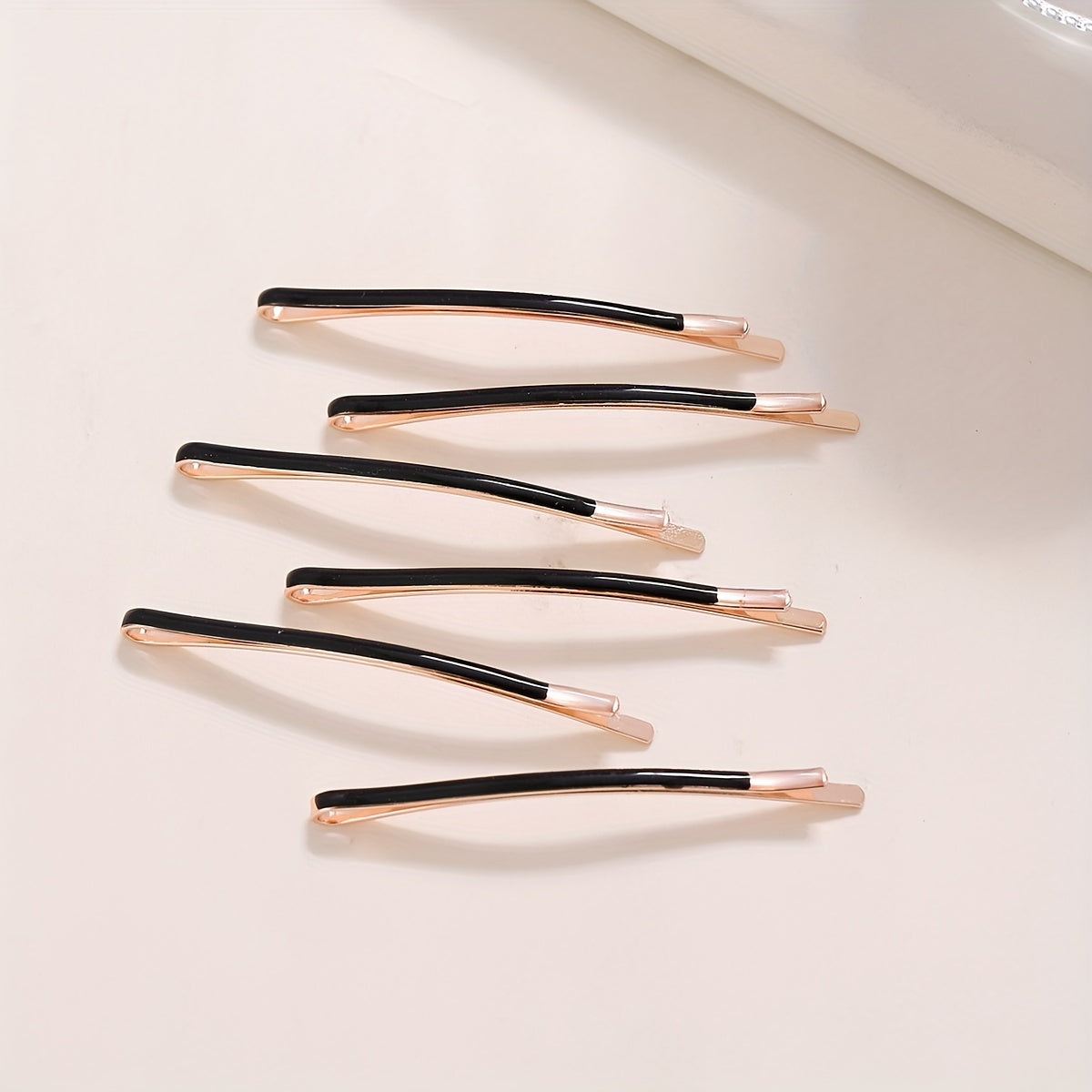 Women's Glossy Bobby Pin Enamel Hair Clip