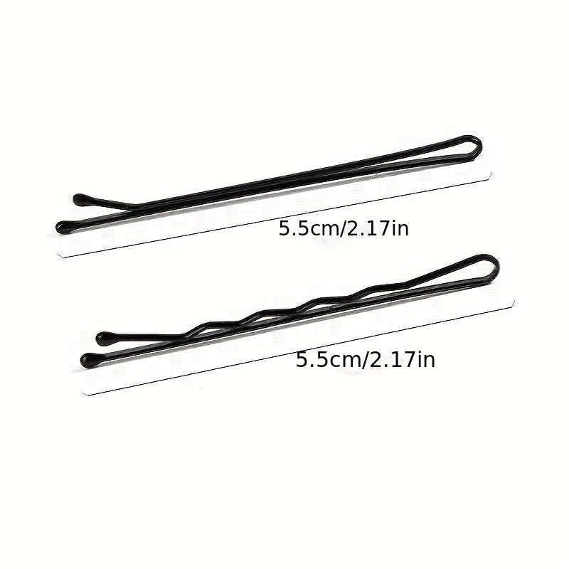 25 Pcs Hair Clips Pins Curly Wavy Slides Bobby Pins Styling Accessories