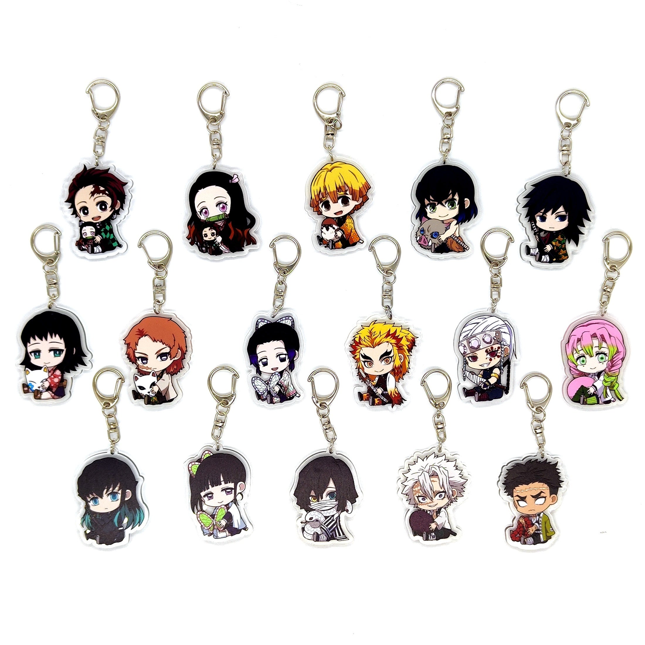 Anime Acrylic Keychains Bag Pendant For Fans