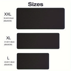 Extended XL Beachy Mousepad Desk Pad Large Rubber Mice Pads