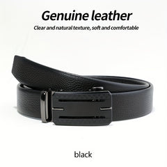 Men's Retro Business Casual Pants Belt for Daily Use