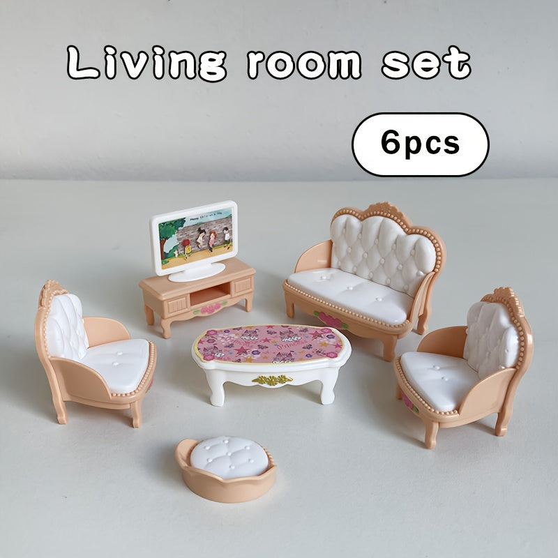 Simulated Furniture Set for Kids Home Play