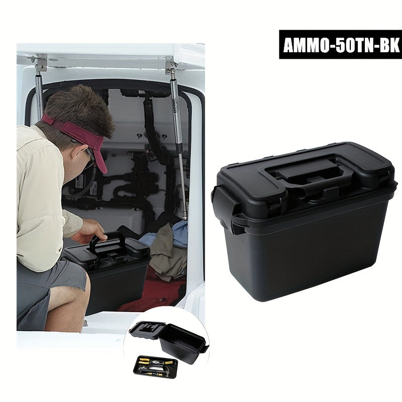 AMMO 50TN Plastic Tool Box Portable Handle Small Parts Organizer Lightweight Sto