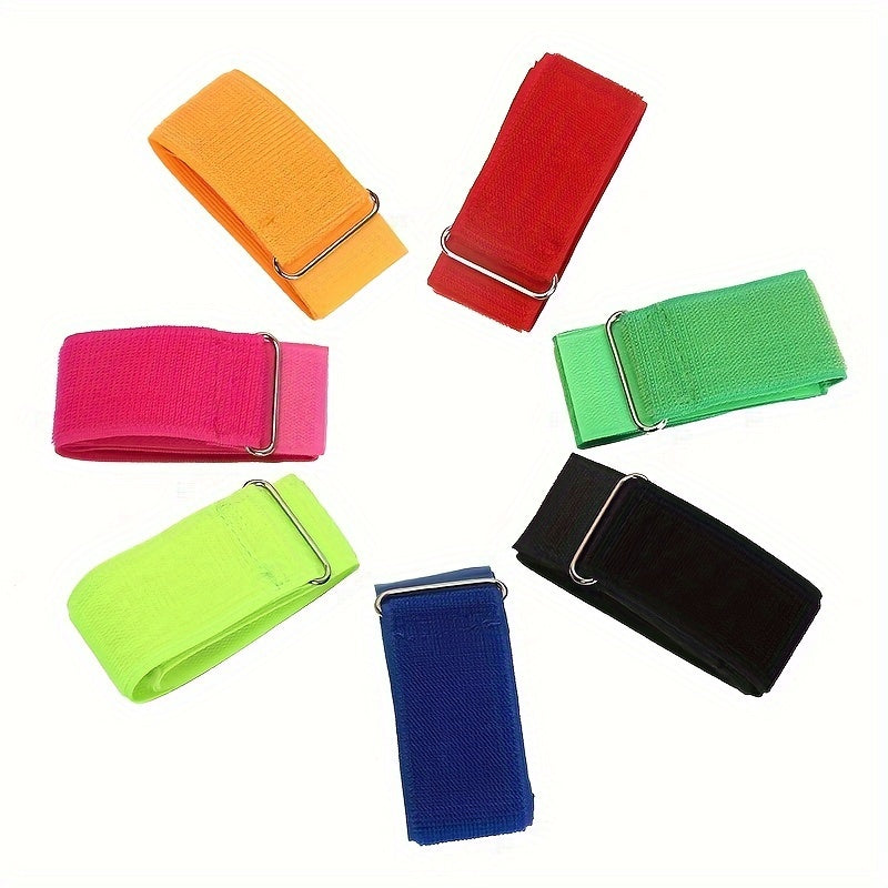 3 Legged Race Bands Elastic Tie Rope for Adults Outdoor Fun Game